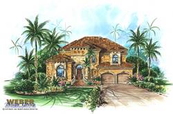 Mirador Home Plan-Pool House Plans