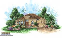Murano Home Plan-Tuscan Style House Plans