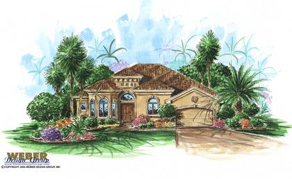Murano Home Plan-Waterfront House Plans