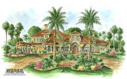 Mediterranean Floor Plan | Tiburon Floor Plan