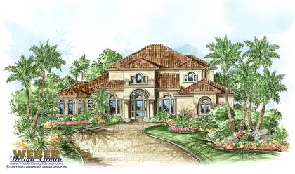 Mediterranean House Plan | Bradley House Plan