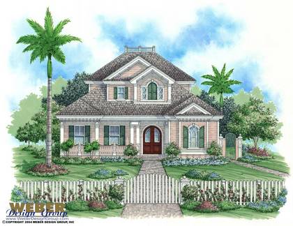 Florida House Plan - Key West House Plan