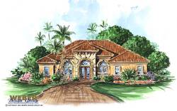 Verandah Home Plan-Pool House Plans