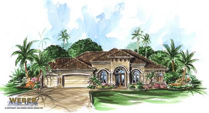 Tuscan Home Plan Tuscan Home Plan