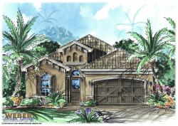 Narrow Lot Floor Plan - Arabella Home Plan