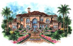 Mediterranean Floor Plan | Cantrell Floor Plan