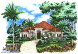 Lantana House Plan-Pool House Plans