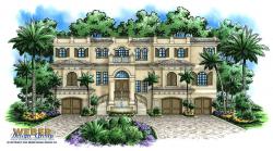 Las Olas Home Plan-Beach House Plans