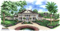 Georgian Floor Plan - Alexandria House Plan