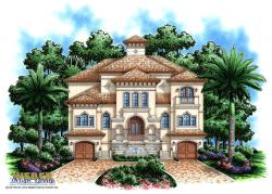 Casa Bella II House Plan-Beach House Plans