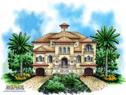 Casa Bella IV House Plan-Beach House Plans