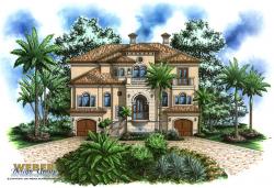 Casa Bella House Plan-Beach House Plans