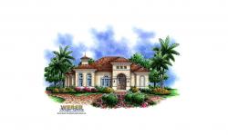 Las Brisas Home Plan-Pool House Plans
