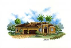 Lido Bay II House Plan-Pool House Plans