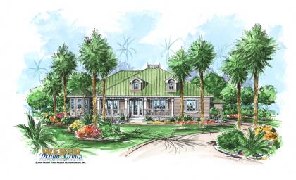 Old Florida House plan - Cape Sabal Old Florida House plan - Cape Sabal