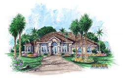 Southern Contemporary Floor Plan