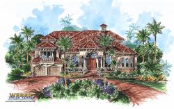 Montego Bay Home Plan-Mediterranean House Plans