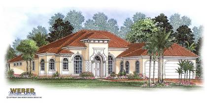 Essex House Plan-Mediterranean House Plans