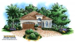 Tuscan Floor Plan - Corsica Home Plan